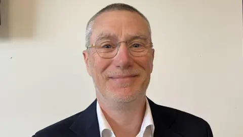 BBC Anthony May, chief executive of Nottingham University Hospitals NHS Trust