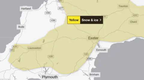 Met Office Weather map