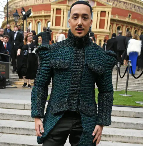 Getty Images Kyron Hamilton attends The Olivier Awards 2026, celebrating their 50th anniversary, at Royal Albert Hall on April 12, 2026 in London, England