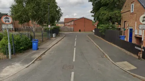 A google image of Witney Close in Allenton, Derby