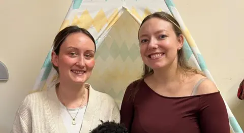 Rebeka Fisher and Laura Thoeling