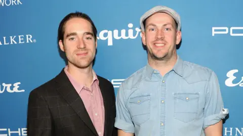 Getty Images Martin Dickie and James Watt at an Esquire event in New York in 2013