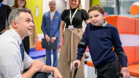 PA Media Tony and surgeon Michail Kokkinakis