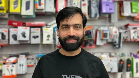 Steve Jones/BBC Saad Siddique