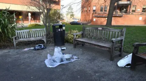  Counter Terrorism Policing North East The device outside the hospital