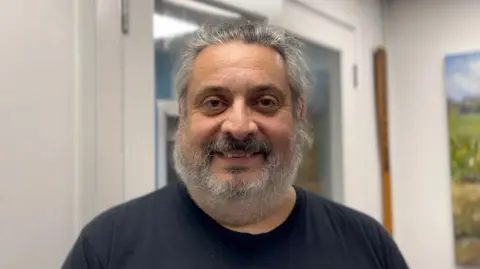 bbc A man called Gary is smiling