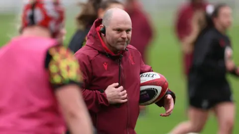 Sean Lynn in Wales training 