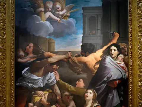 Getty Images Detail of the Italian mannerism artist Guido Reni's 