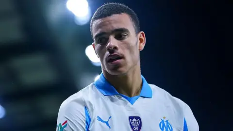 Mason Greenwood playing for Marseille