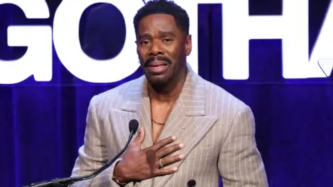 Getty Images Colman Domingo speaks onstage during the Gothams 34th Annual Film Awards at Cipriani Wall Street on December 02, 2024 in New York City.