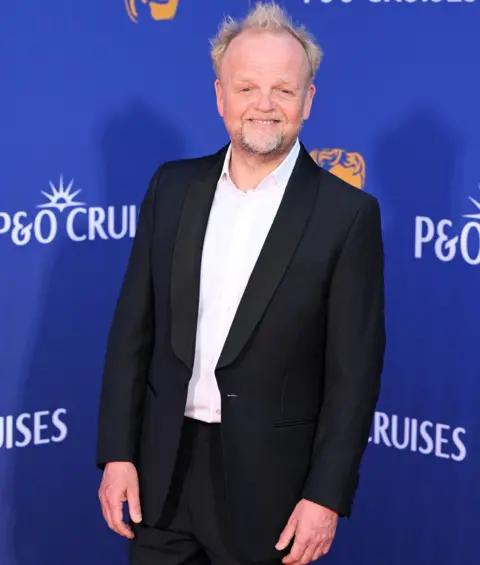 Getty Images Toby Jones attends the 2025 BAFTA Television Awards with P&O Cruises at The Royal Festival Hall on May 11, 2025 in London, England. 