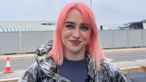 Jae Blackburn pictured at Anfield 