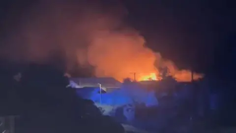 Fire in Devoran