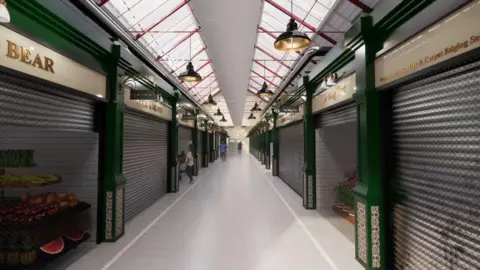 SMDC Artist's impression of the new Butter Market
