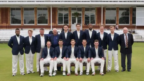 Chris Fell Cricket team photograph