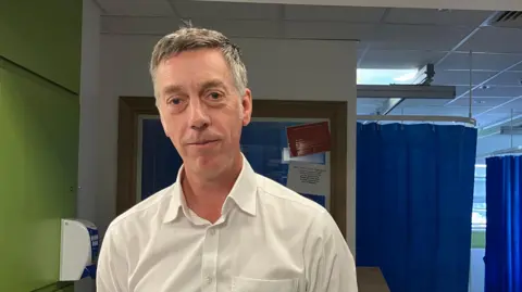 BBC Professor Matthew Cramp, Consultant Hepatologist at UHP