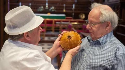 Martin Elliott Judges at the British Pie Awards