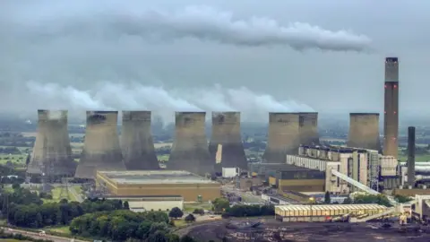 Christopher Furlong/Getty Images Ratcliffe on Soar power station cooling towers
