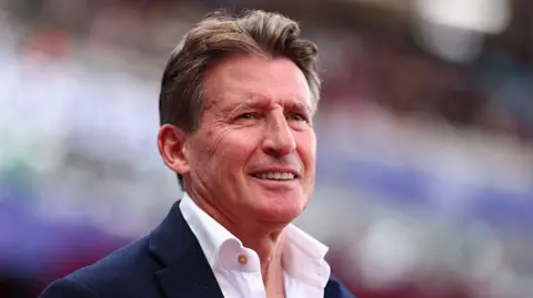 Lord Sebastian Coe during the Novuna London Athletics Meet