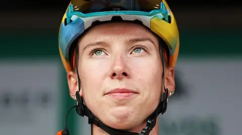 Lorena Wiebes of Netherlands and Team SD Worx - Protime prior to the 11th Lloyds Tour of Britain Women 2026, Stage 1 