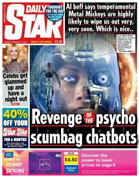 Daily Star: Revenge of the Psycho Scumbag Chatbots