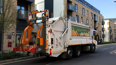 BBC Bin lorry