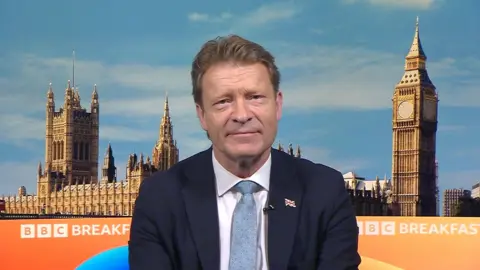 Richard Tice on BBC Breakfast.