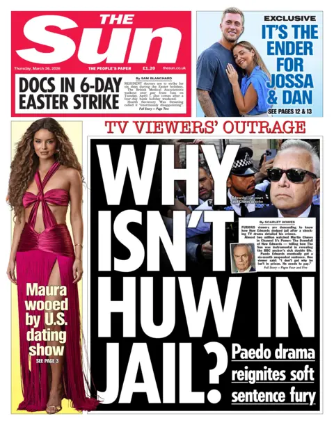  "Why isn't Huw in jail?"