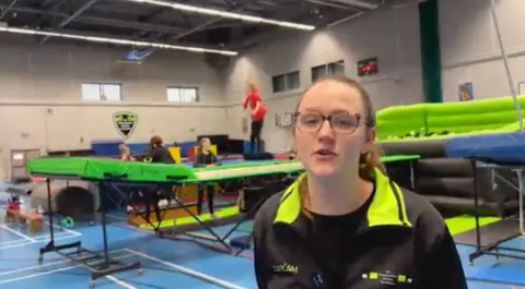 Family handout Sister Ellie said setting up the facility had been a "huge achievement"