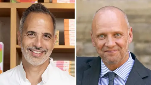 PA Media Chefs Yotam Ottolenghi and Simon Rogan