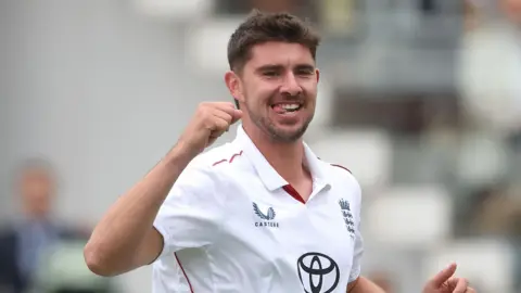 Josh Tongue celebrates