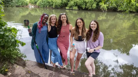 Jack Hill Aggie Nyagari, Em Nicol, Charlotte Sawyer, Eva Perrin and Becca Blease