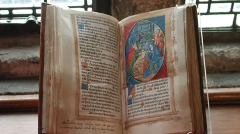 Hever Castle The Book of Hours prayer books signed by Anne Boleyn