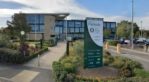 Google Exterior shot of Melton Borough Council's headquarters