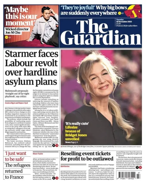 “Starmer faces Labour revolt over hardline asylum plans”.