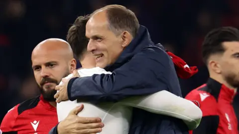 Thomas Tuchel celebrates