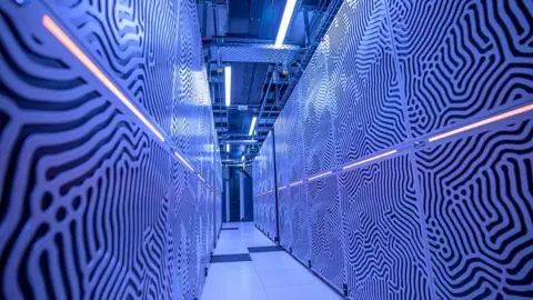 The JUPIER supercomputer in Jülich in Germany