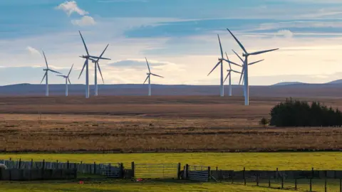 Wind farm near Thurso