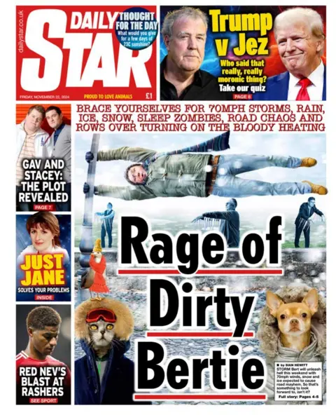 The Daily Star front page