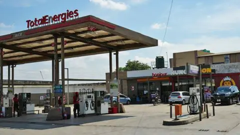 The petrol station owned by Dalitso Lungu in Lusaka