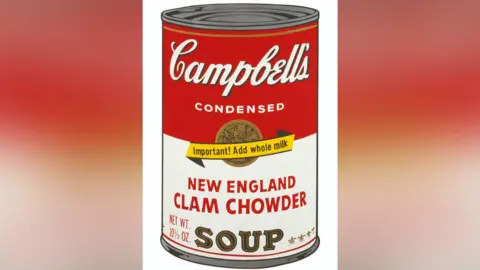 Andy Warhol's Campbell Soup artwork