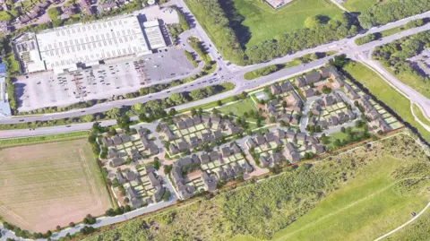 Persimmon Homes Artist's impression of new homes