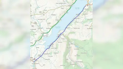 Cyngor Gwynedd Map of the proposed order