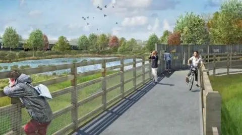 Teignbridge Council Plan of Teign Estuary Trail