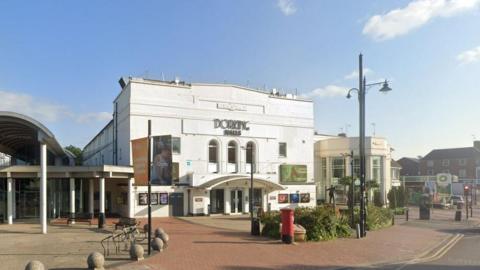 Dorking Halls from the outside