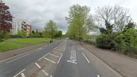 Google Maps A google street view of Annandale Embankment 