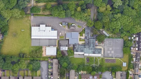 Google An image of a special school campus from above.