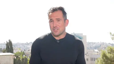 Hugo Bachega in Jerusalem