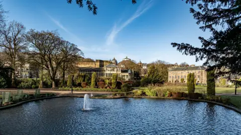 John Bradburn View of Buxton's Pavilion Gardens