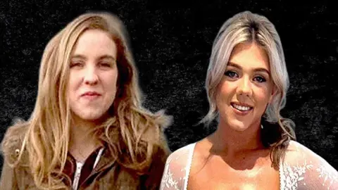 A composite image of Natalie McNally and Amy Doherty